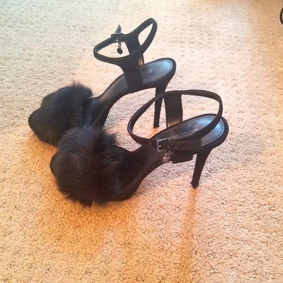 Michael Kors Shoes - Michael Kors Suede heeled sandal
